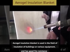 Cobertura isolante do Aerogel