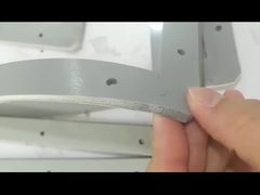 Garrafa de espuma de borracha de silicone resistente à chama